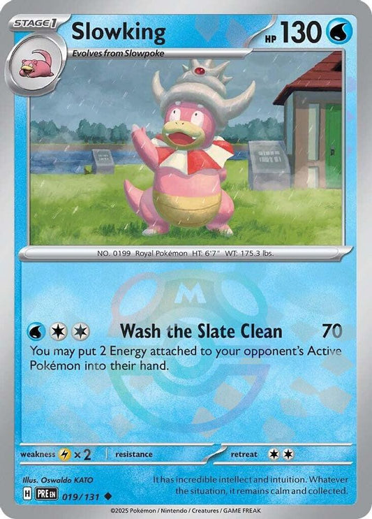 Slowking (Master Ball Pattern) 019/131 Uncommon Prismatic Evolutions NM/M