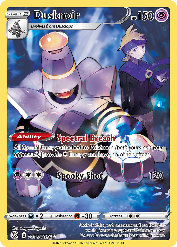 Dusknoir TG06/TG30 Brilliant Stars Trainer Gallery Holo NM/M