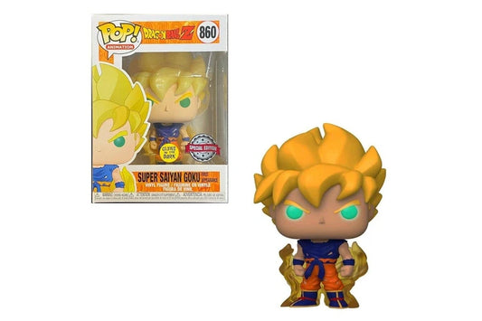 Super Saiyan Goku (First Appearance) GLOW in the Dark Dragon Ball Z Pop! Vinyl Figure