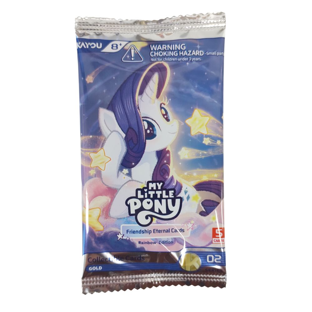 Kayou My Little Pony Friendship Eternal Foil Cards - Rainbow Edition Booster Pack