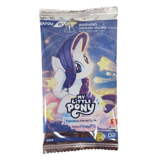 Kayou My Little Pony Friendship Eternal Foil Cards - Rainbow Edition Booster Pack