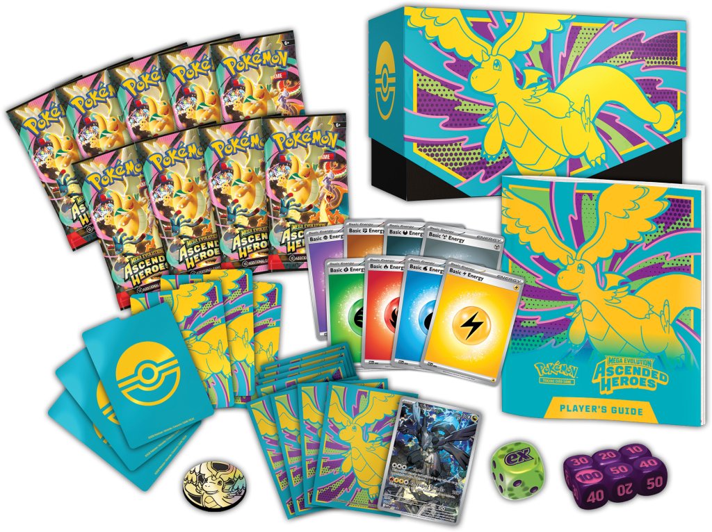 Pokemon TCG: Mega Evolution -  Ascended Heroes Elite Trainer Box