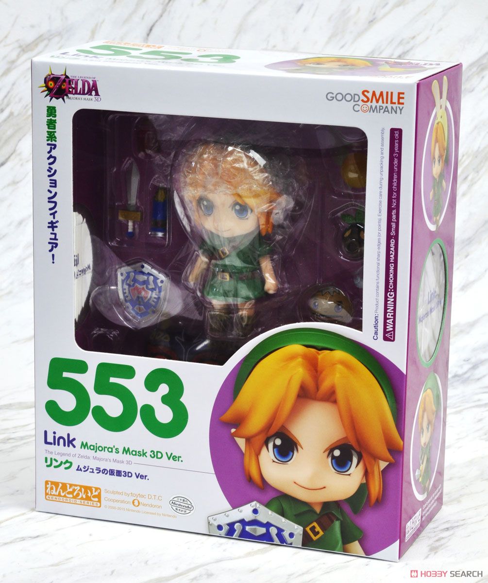 Nendoroid No. 553 Link Majora's Mask 3D Ver. Figure (The Legend of Zelda: Majora's Mask 3D)