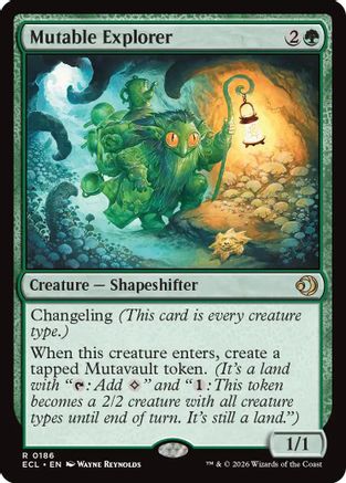 Mutable Explorer 186 Rare Lorwyn Eclipsed NM/M