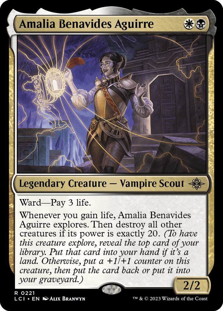 Amalia Benavides Aguirre 221 Rare The Lost Caverns of Ixalan NM/M