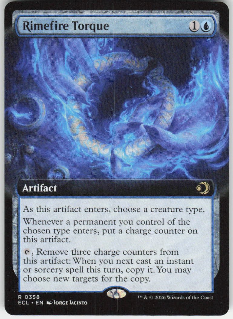 Rimefire Torque (Extended Art) R Lorwyn Eclipsed 358 NM