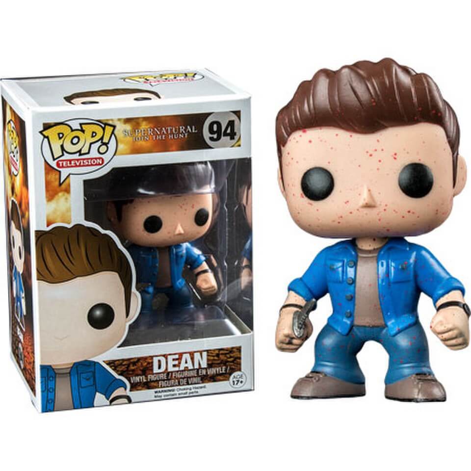 Dean BLOOD SPLATTER Exclusive Supernatural Pop! Vinyl Figure
