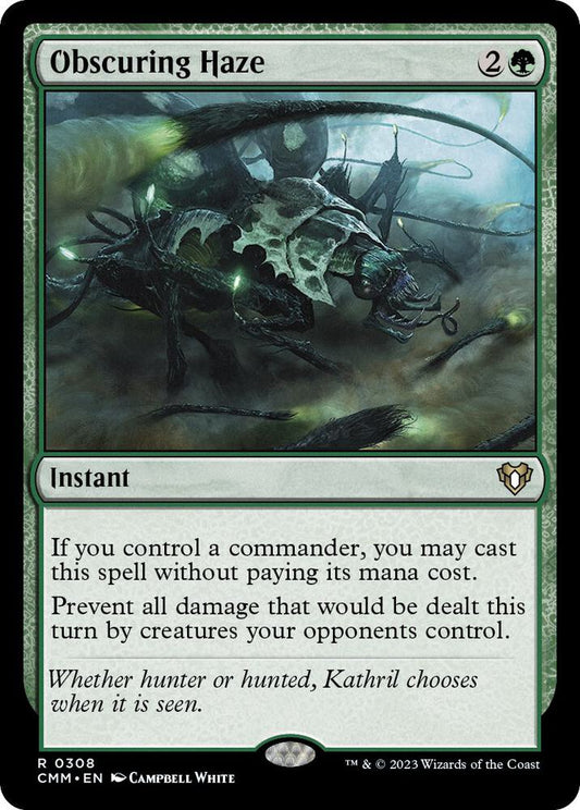 Obscuring Haze 308 Rare Commander Masters NM/M