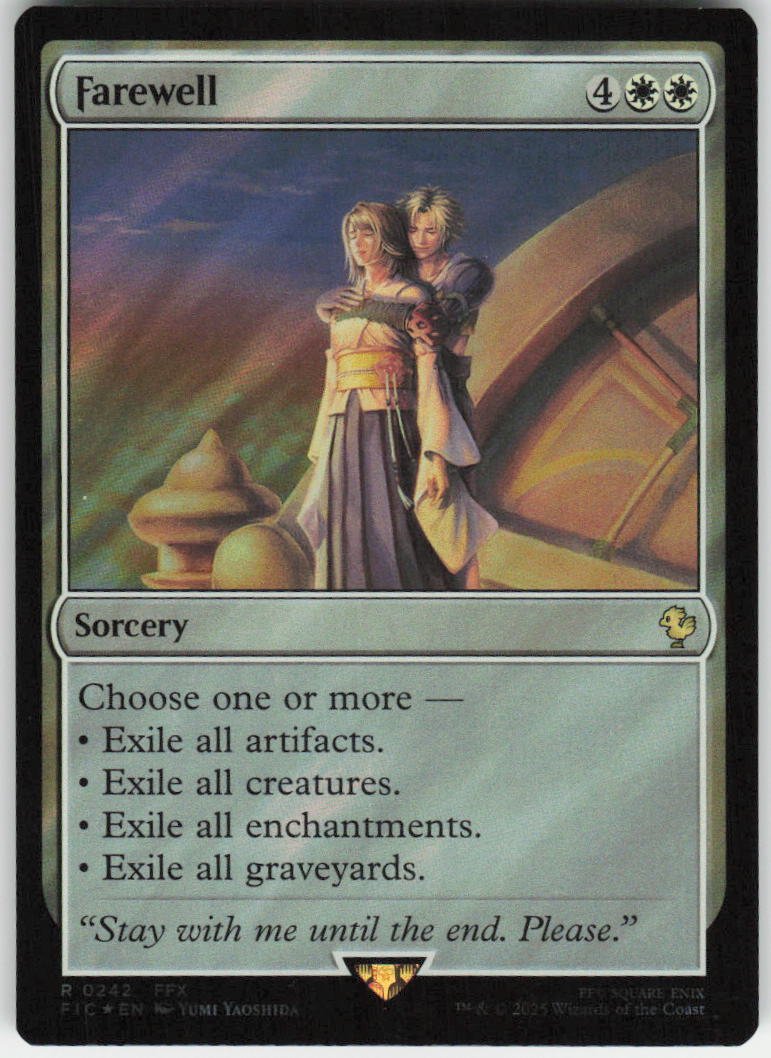 Farewell (Surge Foil) R Commander: FINAL FANTASY 242 NM
