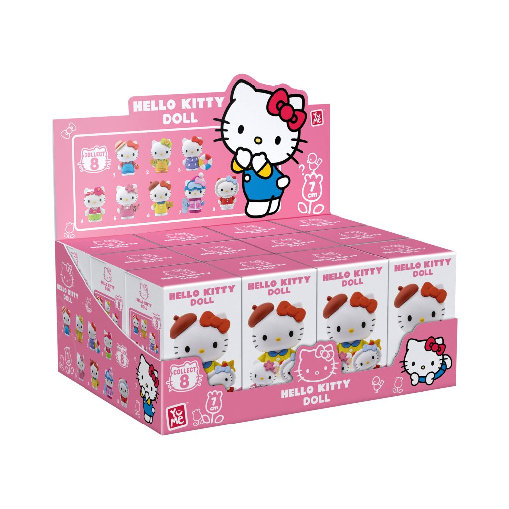 YuMe HELLO KITTY - Dress Up Diary 7cm Four Seasons Figurine Collection