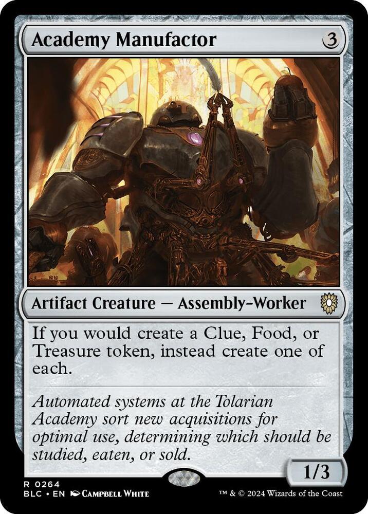 Academy Manufactor 264 Rare Commander: Bloomburrow NM/M