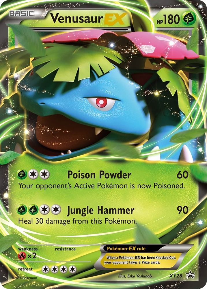 Venusaur EX XY28 Promo XY Promo Holo NM/M