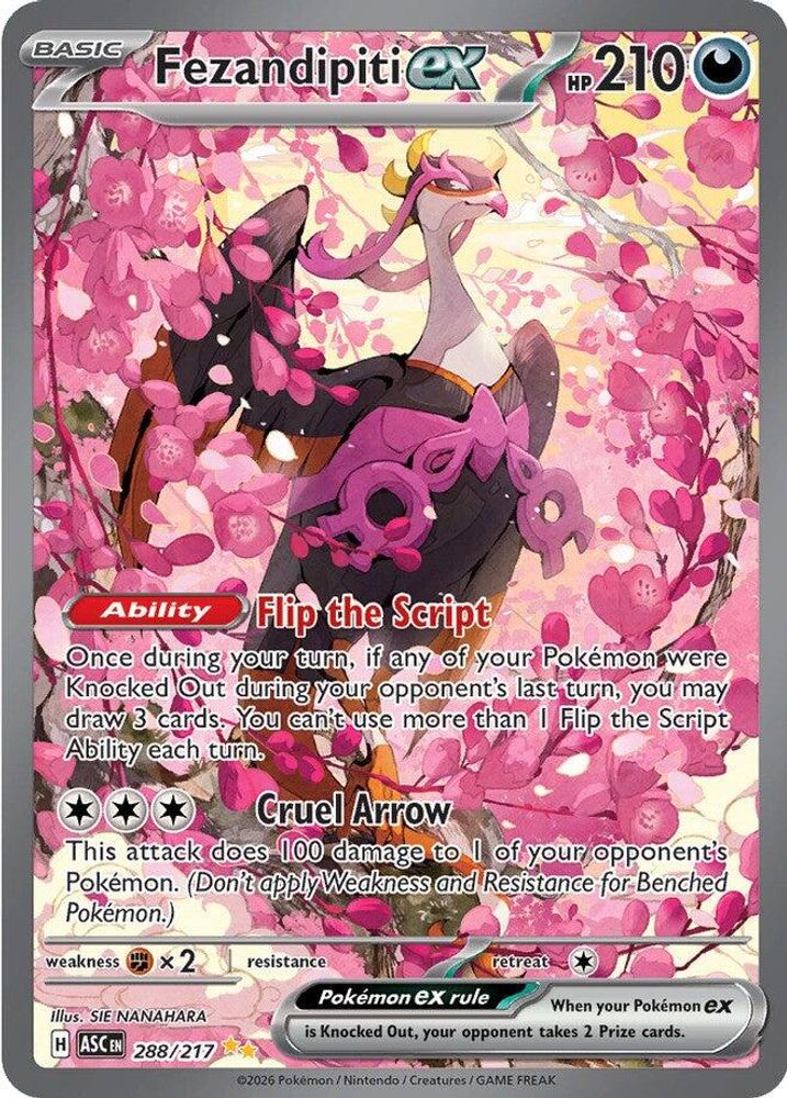 Fezandipiti ex 288/217 Special Illustration Rare Ascended Heroes NM/M