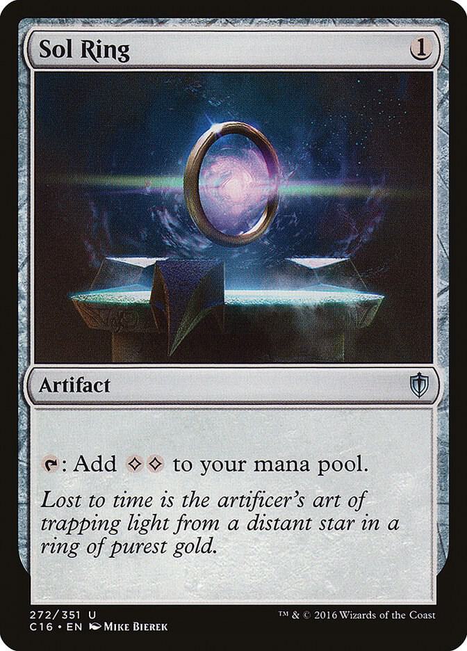 Sol Ring 272 Uncommon Commander 2016 NM/M