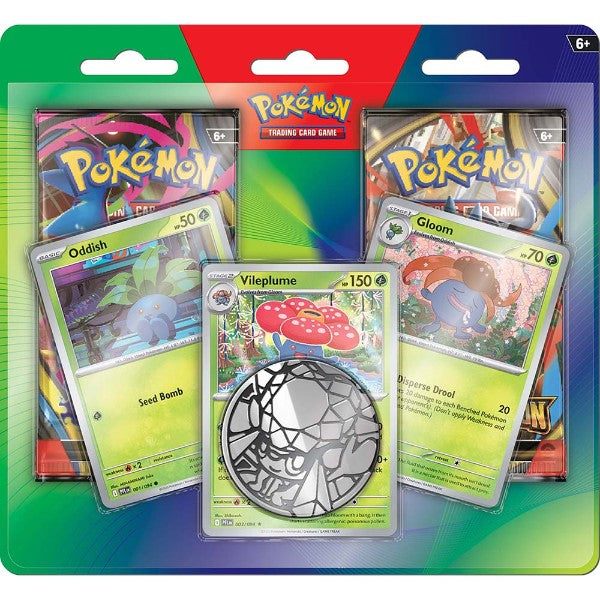 Pokemon TCG: Enhanced 2 Pack Blisters - Vileplume