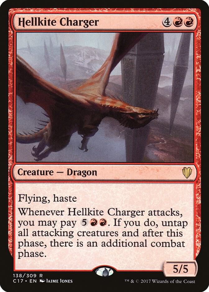 Hellkite Charger 138 Rare Commander 2017 NM/M
