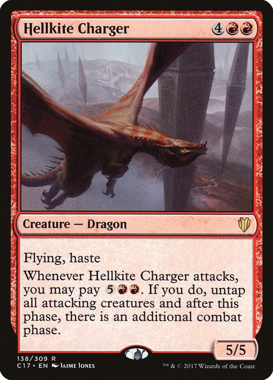 Hellkite Charger 138 Rare Commander 2017 NM/M