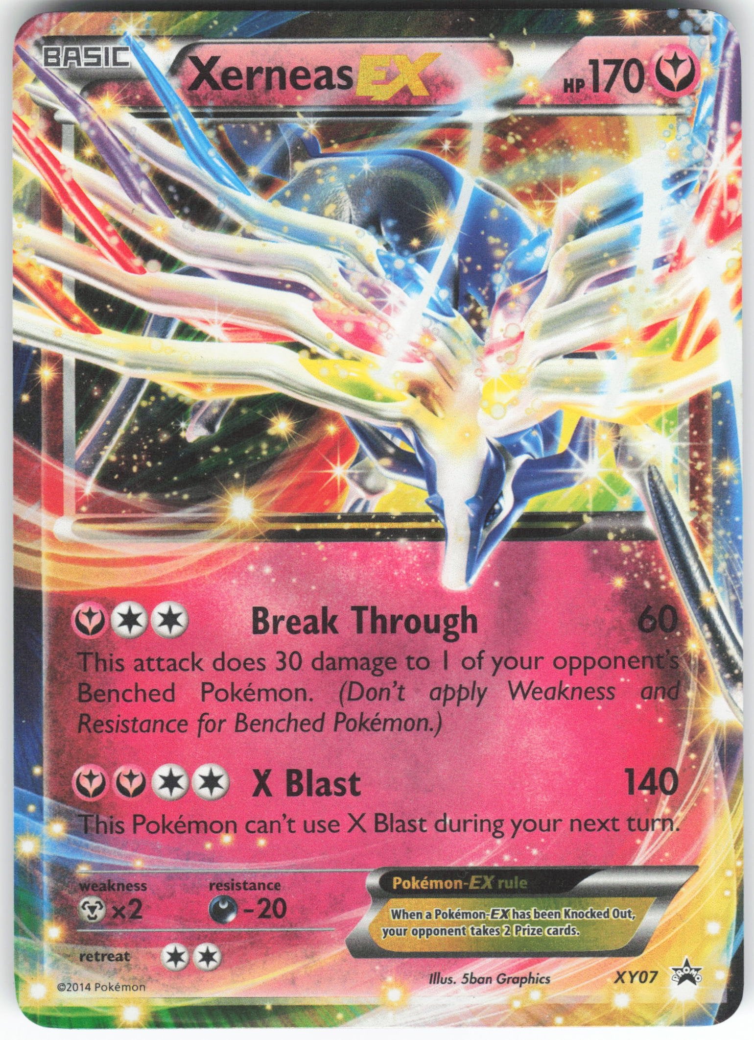 Xerneas EX - Promo XY Promos XY07 LP