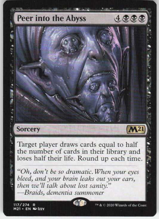 Peer into the Abyss R Core Set 2021 117 NM