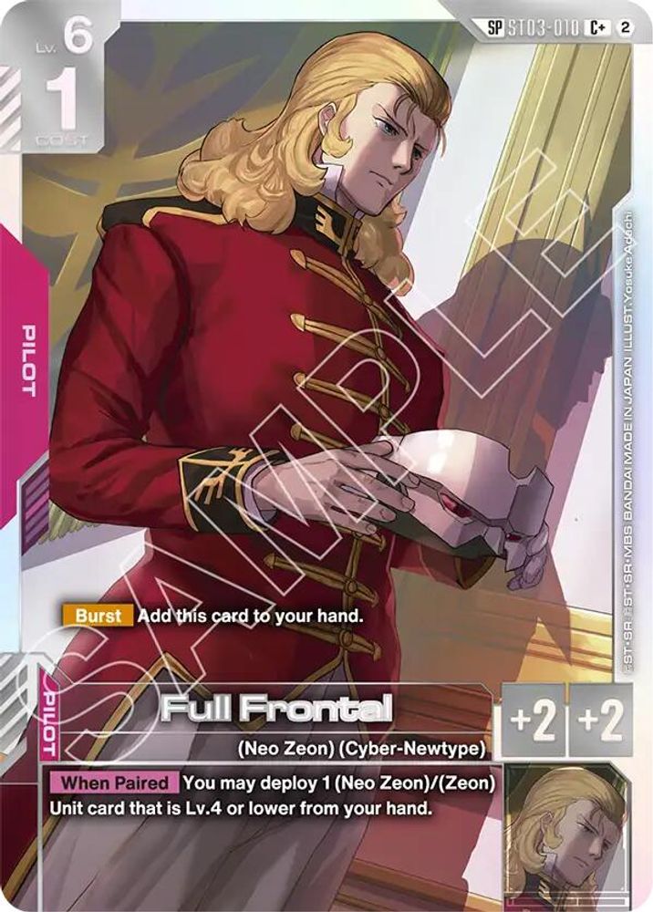 Full Frontal (C+) (SP) ST03-010 C+ Holo Freedom Ascension NM/M