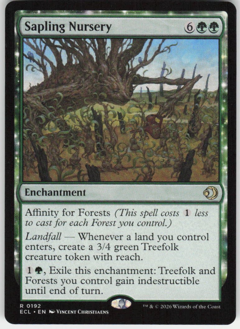 Sapling Nursery R Lorwyn Eclipsed 192 NM