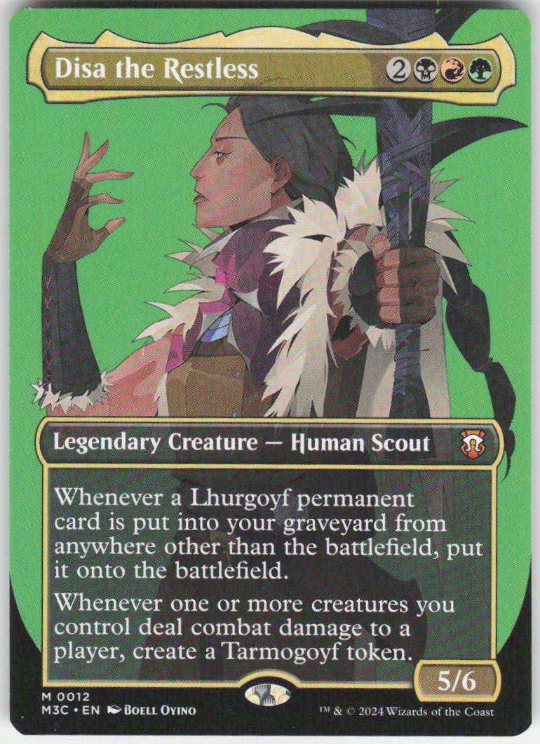 Disa the Restless (Borderless) M Commander: Modern Horizons 3 12 NM