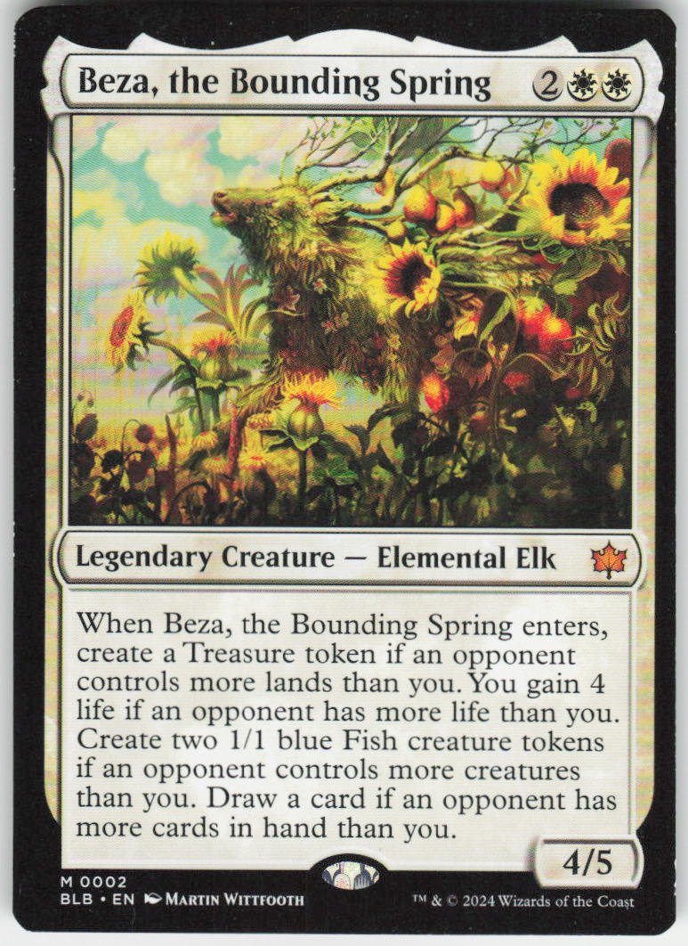 Beza, the Bounding Spring M Bloomburrow 2 NM