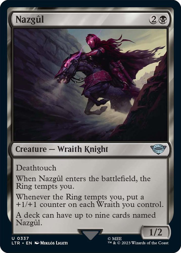 Nazgul (0337) 337 Universes Beyond: The Lord of the Rings: Tales of Middle-earth NM/M