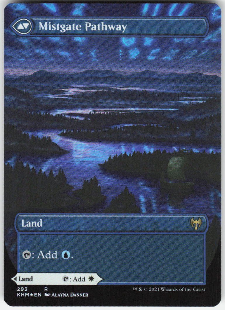 Hengegate Pathway (Borderless) R Kaldheim 293 NM (Back)