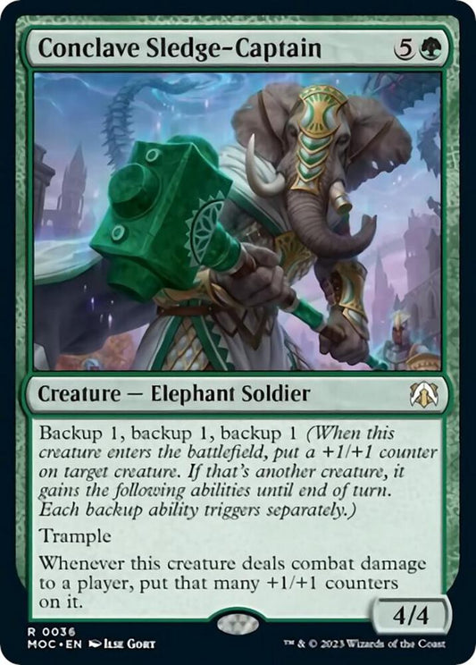 Conclave Sledge-Captain 36 Rare Commander: March of the Machine NM/M
