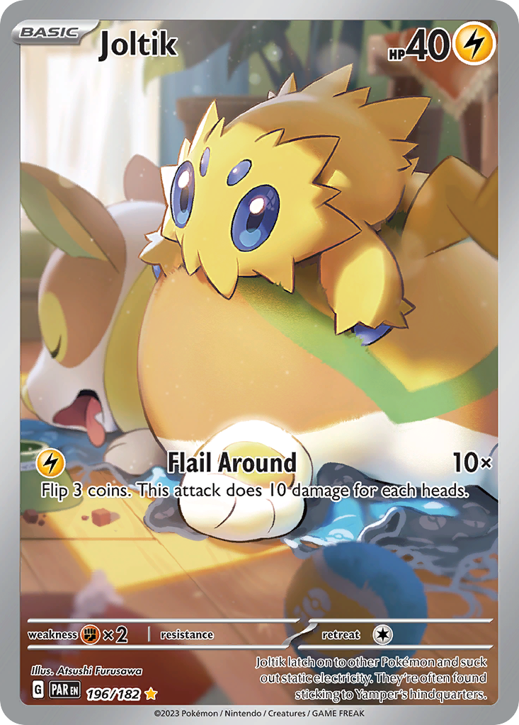 Joltik 196/182 Illustration Rare Paradox Rift NM/M