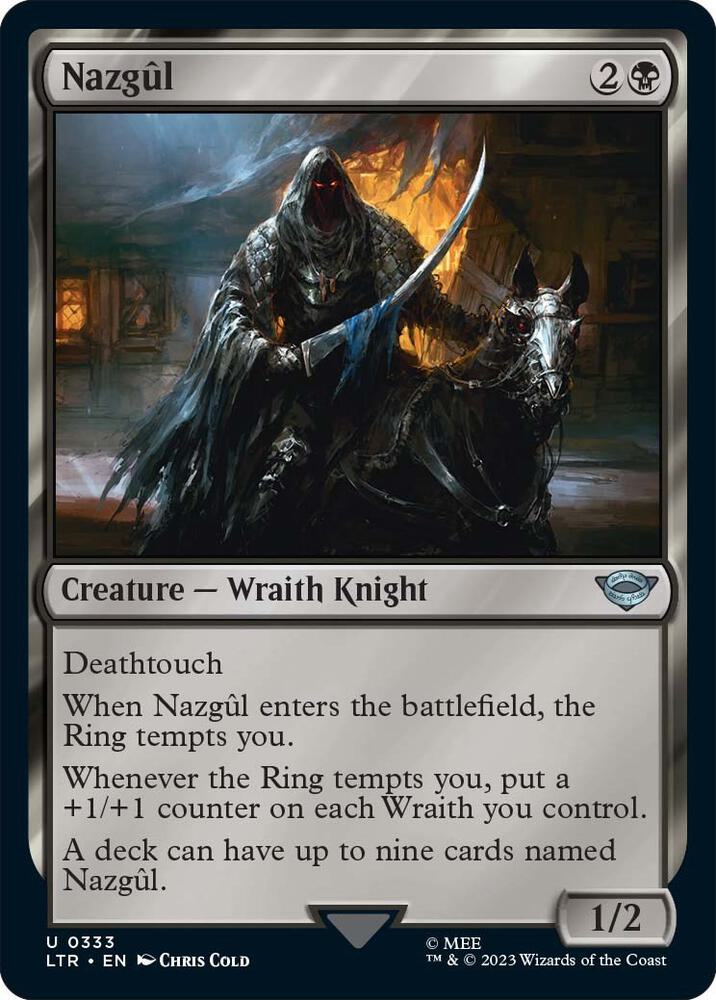 Nazgul (0333) 333 Universes Beyond: The Lord of the Rings: Tales of Middle-earth NM/M
