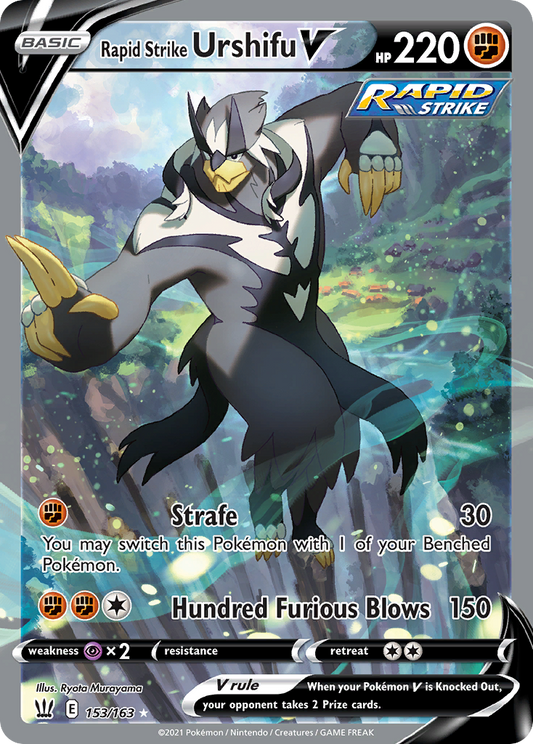 Rapid Strike Urshifu V 153/163 Ultra Rare Battle Styles NM/M