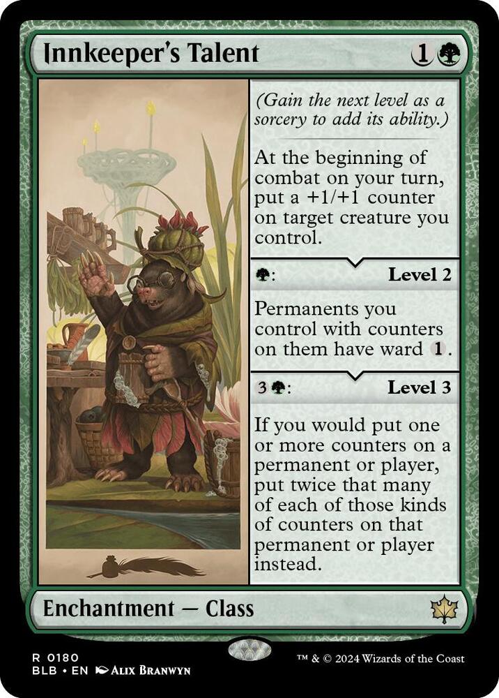 Innkeeper's Talent 180 Rare Foil Bloomburrow NM/M