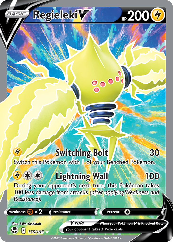 Regieleki V 175/195 Ultra Rare Silver Tempest NM/M