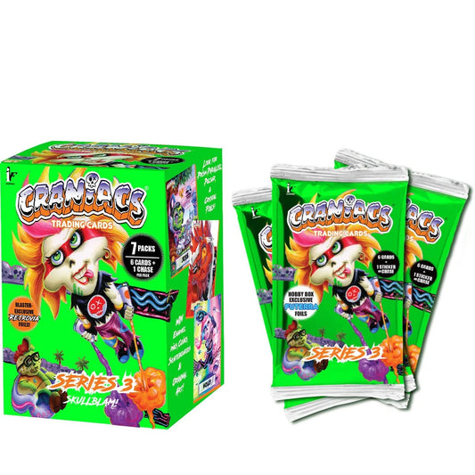 Craniacs Trading Cards Blaster Box Series 3