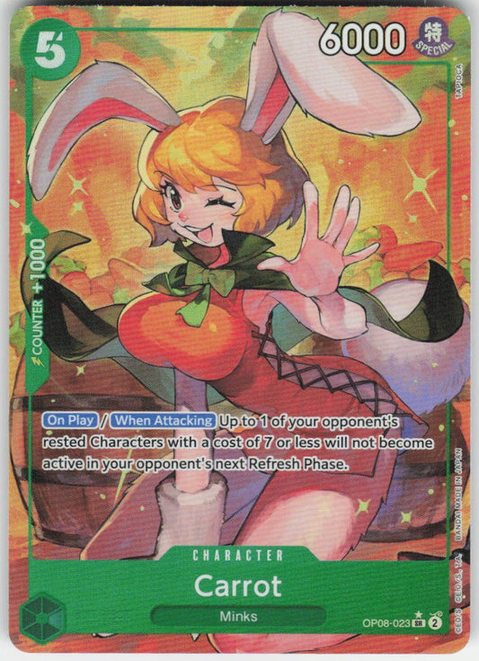 Carrot (023) (Parallel) SR Two Legends OP08-023 NM