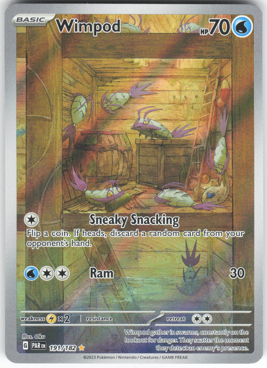 Wimpod - Illustration Rare SV04: Paradox Rift 191/182 NM