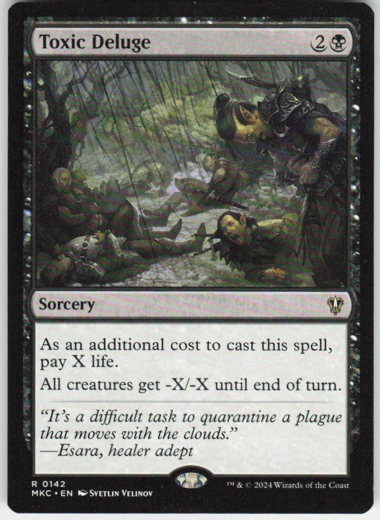 Toxic Deluge R Commander: Murders at Karlov Manor 142 NM