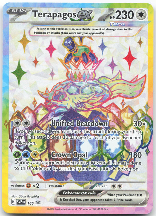 Terapagos ex - Promo SV: Scarlet & Violet Promo Cards 165 NM