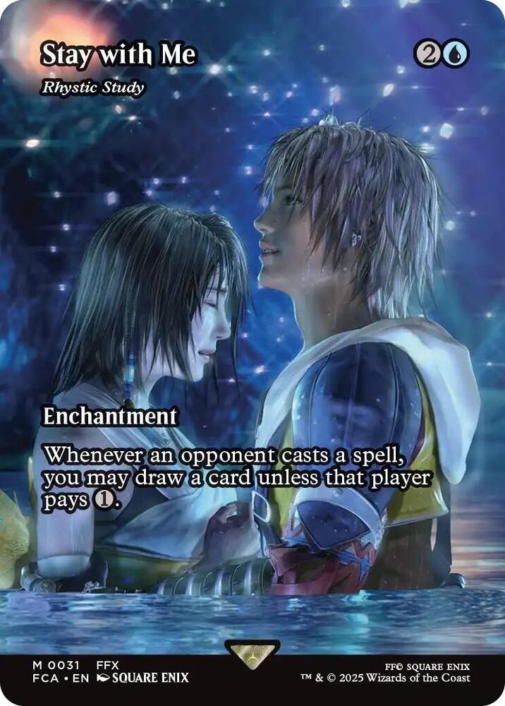 Stay with Me - Rhystic Study (Showcase) 31 FINAL FANTASY: Through the Ages NM/M