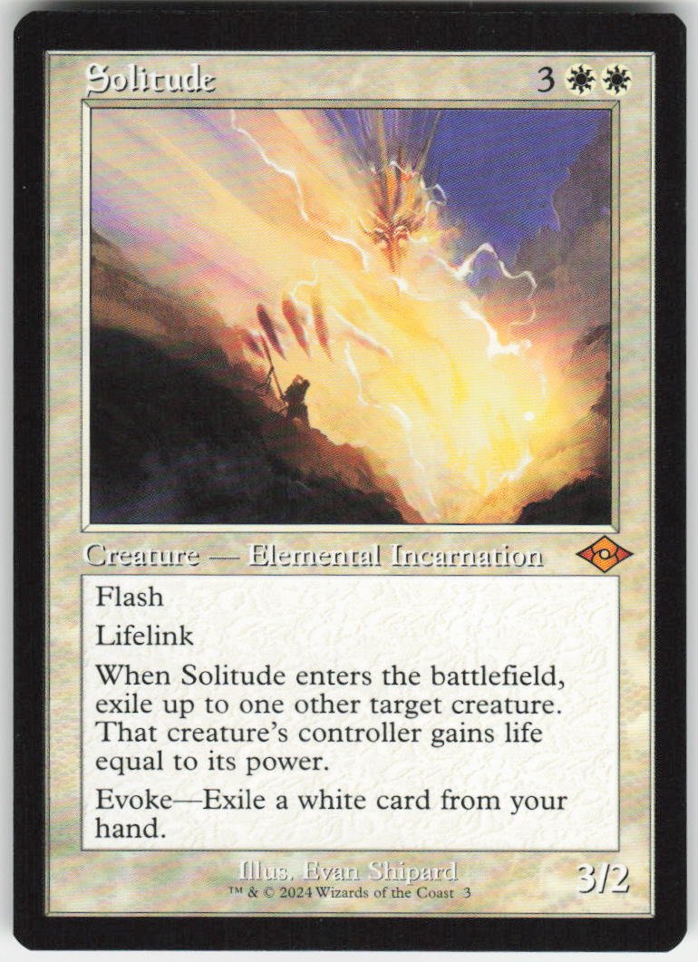 Solitude (Retro Frame) M Modern Horizons 2 3 NM