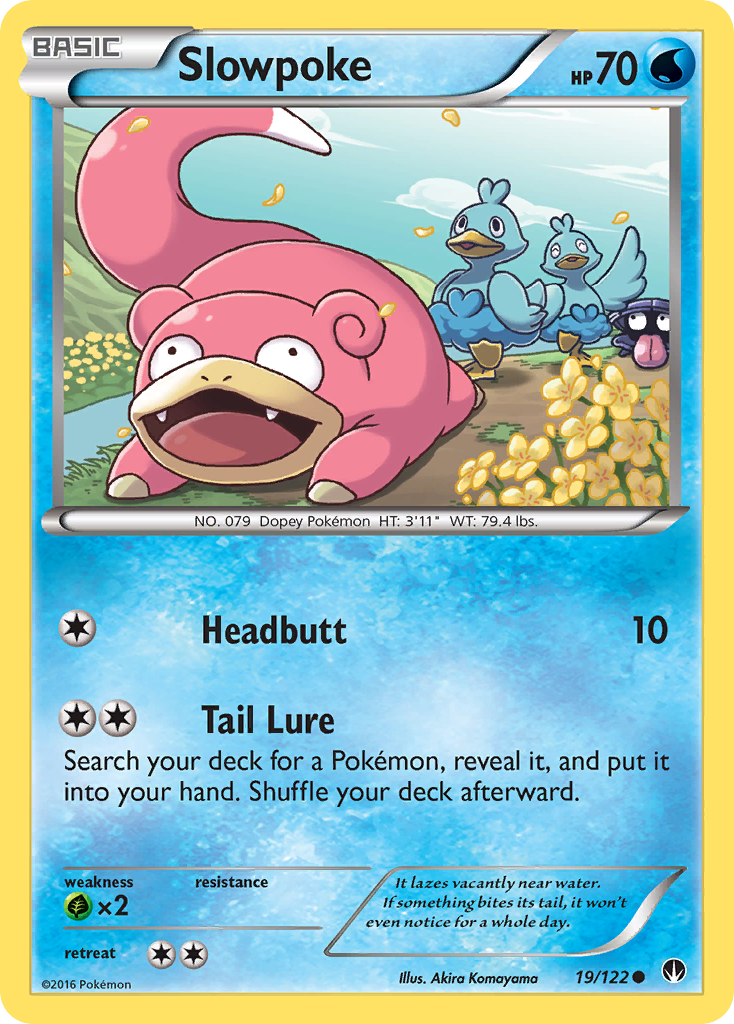 Slowpoke 19/122 Common BREAKpoint NM/M