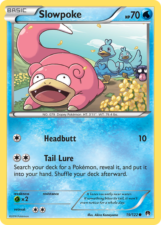 Slowpoke 19/122 Common BREAKpoint NM/M