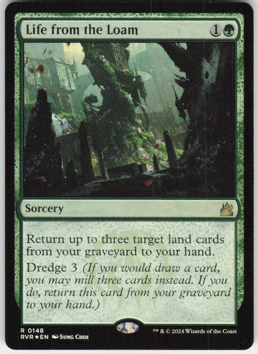 Life from the Loam (Foil) R Ravnica Remastered 148 NM