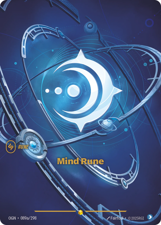 Mind Rune (Alternate Art) 089a/298 Overnumbered Origins NM/M