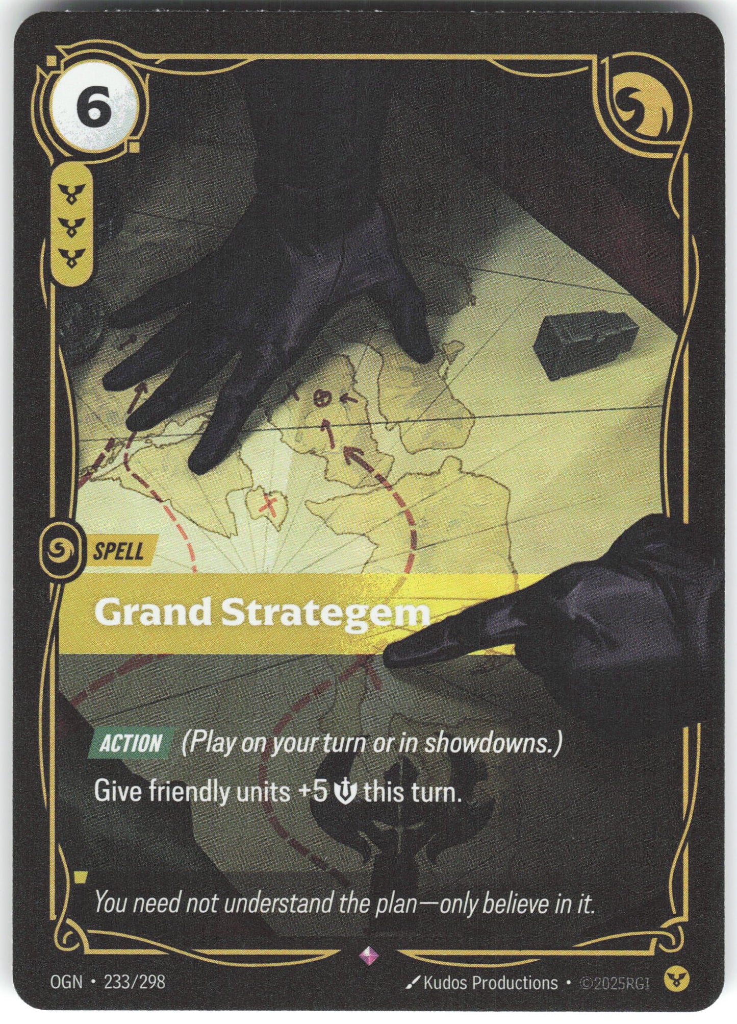 Grand Strategem Rare Origins 233/298 NM