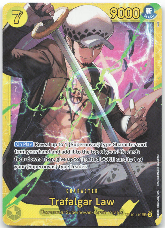 Trafalgar Law (119) SEC Royal Blood OP10-119 NM