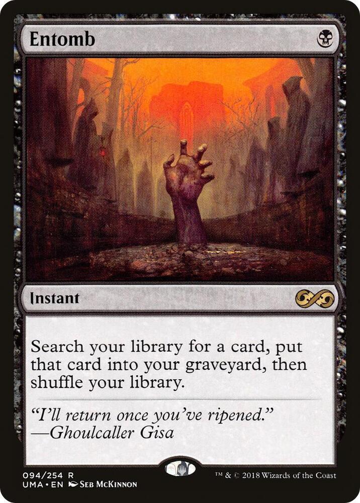 Entomb 94 Rare Ultimate Masters NM/M