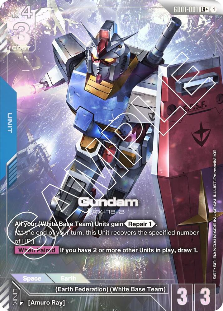 Gundam (GD01-001) (LR+) GD01-001 LR+ Newtype Rising NM/M